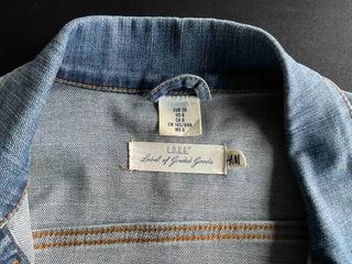 cazadora vaquera corta H&M