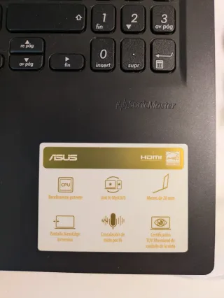 Portátil ASUS Vivobook F1500EA-EJ3023 i7 8GB RAM