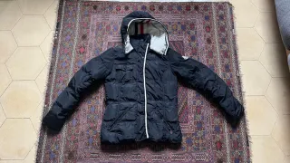 Chaqueta Moncler azul Mujer