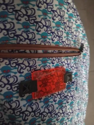 Bolso peluche Diesel beige y marrón