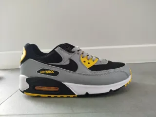 Zapatillas Nike Air Max grises y amarillas