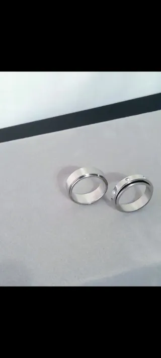 Anillos Antiestrés Plata