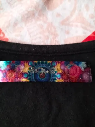 Blusa Desigual Manga Larga Estampada