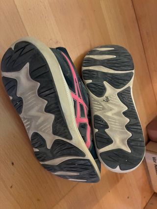 Zapatillas ASICS niño/niña azul y rosa