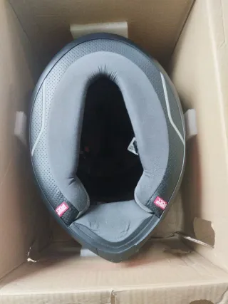 Casco AGV K6 Rush Negro/Rojo Talla L