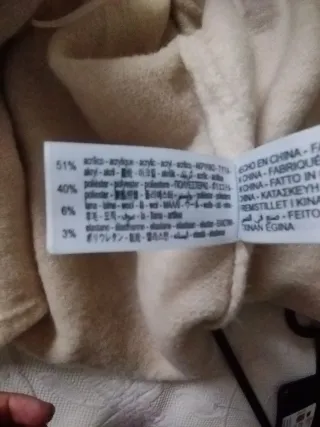 Jersey oversize T. S beige