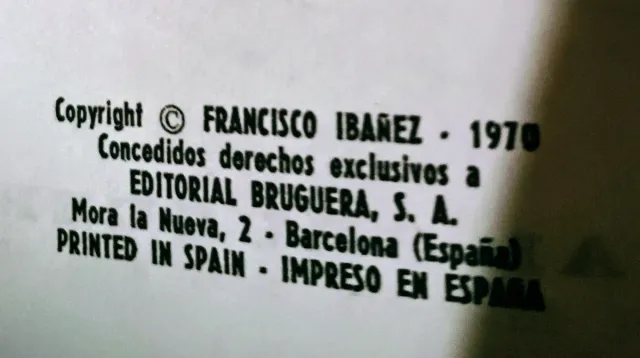 Mortadelo y Filemón Ases del humor Bruguera 1969