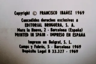 Mortadelo y Filemón Ases del humor Bruguera 1969