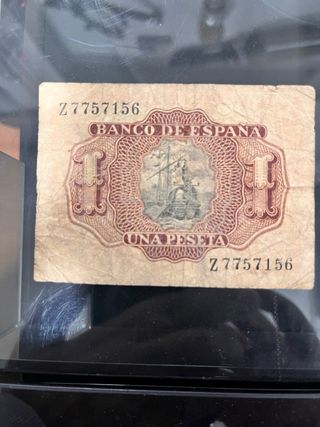 Billete 1 Peseta Banco de España 1953