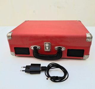 Tocadiscos PRIXTON Rojo Estilo Maleta