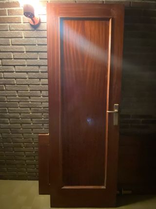 1 Puerta Madera 2,03x72cm