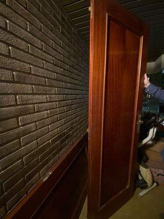 1 Puerta Madera 2,03x72cm