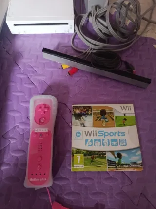 Consola Nintendo Wii Blanca + Wii Fit +wii sport