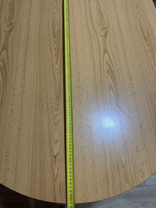 Mesa comedor extensible madera