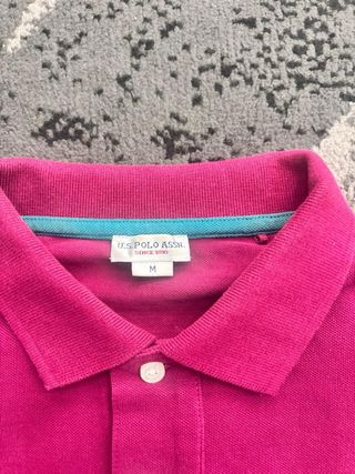 Polo Uomo U.S. Polo Assn. Classic Fit Rossa L