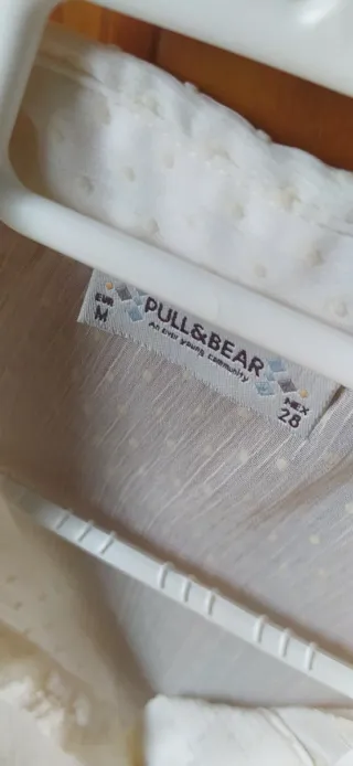 Camisa beige mujer talla M