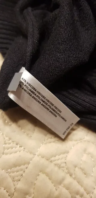 Jersey negro manga corta