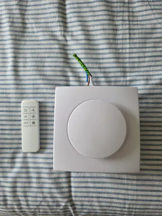 Extractor de baño con mando