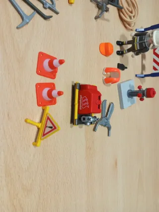 Estuche Bomberos Playmobil