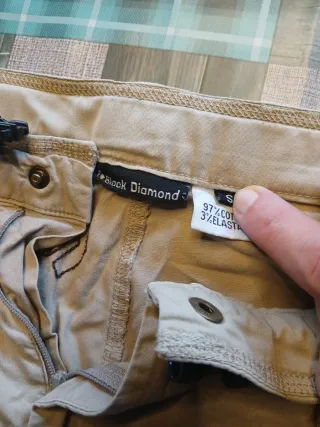Pantalón Escalada Black Diamond Talla S Beige