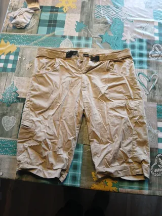 Pantalón Escalada Black Diamond Talla S Beige