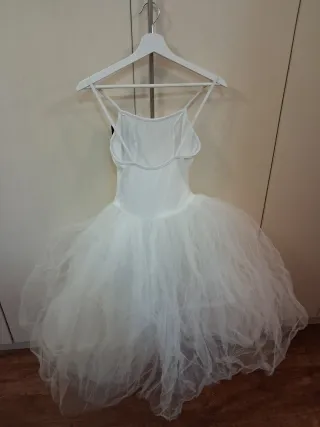 Tutú romántico blanco