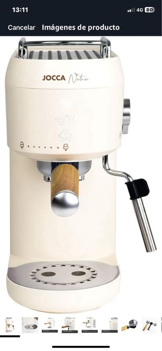 Cafetera JOCCA Espresso Nueva