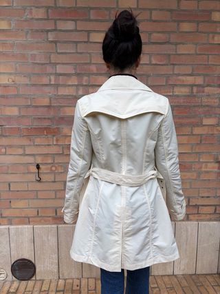 Trench Woolrich Beige Donna