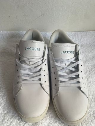 Zapatillas Lacoste Blancas y Verdes