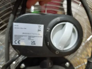 Ventilador Industrial Acero Cromado