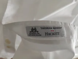 Camisa de vestir Hackett Blanca