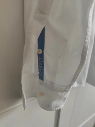 Camisa de vestir Hackett Blanca