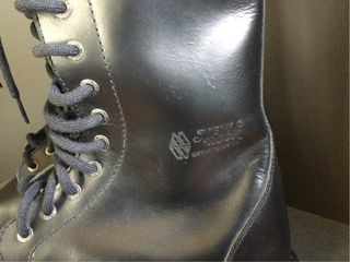 Anfibi New Rock N.46 Pelle Nera