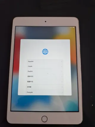 Apple iPad mini 4 Plata