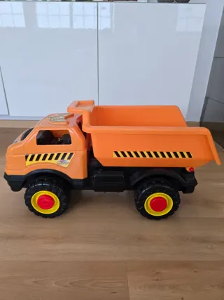 Camión de Juguete Grande Naranja