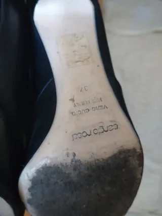 Sergio Rossi Stivali Pelle Nappa Stretch Nero 37