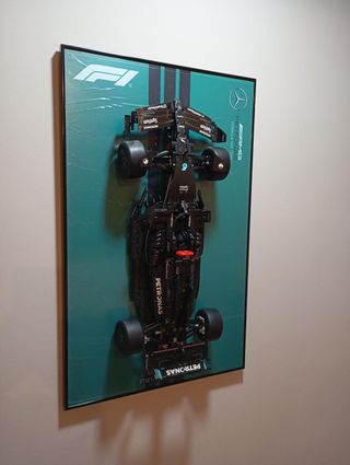 Coche F1 Mercedes W14 Ensamblado Bloques tecnico