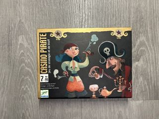 Juego de cartas infantil Casino Pirate Djeco