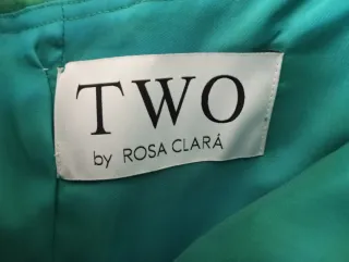 Vestido Fiesta Rosa Clará Verde