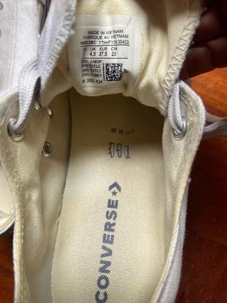 Converse All Star Plataforma Talla 37.5