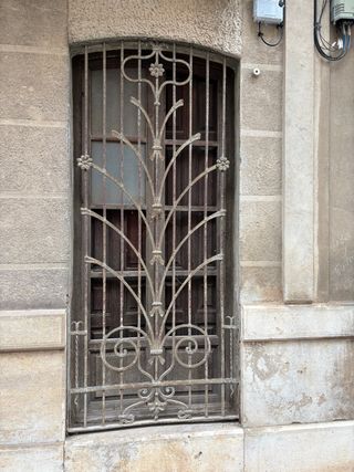 Rejas de hierro forjado antiguas