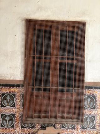 Rejas de hierro forjado antiguas