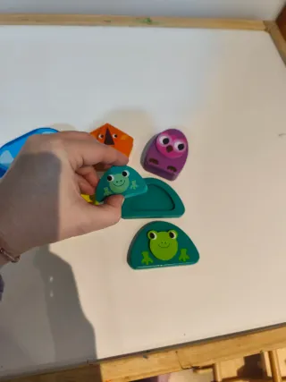 Puzzle de madera con animales