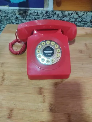 Teléfono Rojo Vintage
