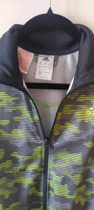 Chaqueta Adidas T. XL Junior Camuflaje