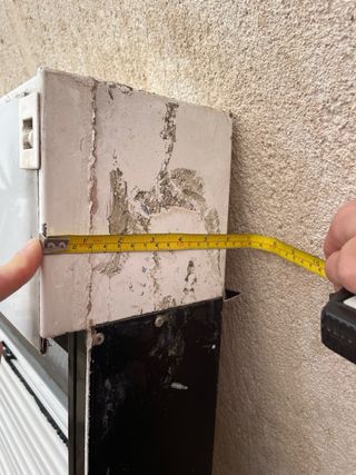 3 ventanas aluminio negras