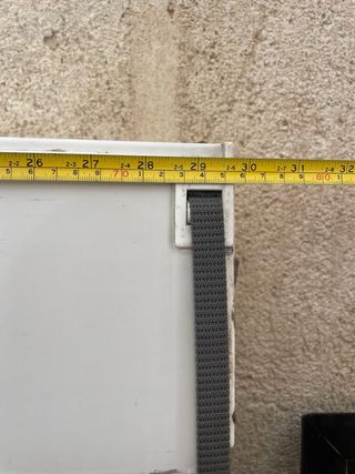 3 ventanas aluminio negras