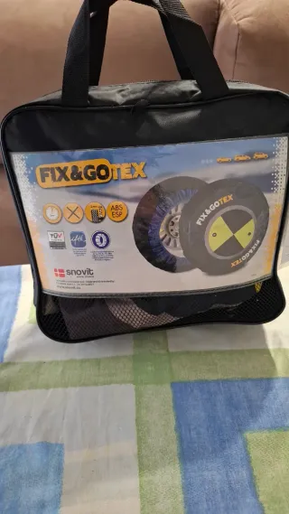 Cadenas de tela para nieve FIX & GO