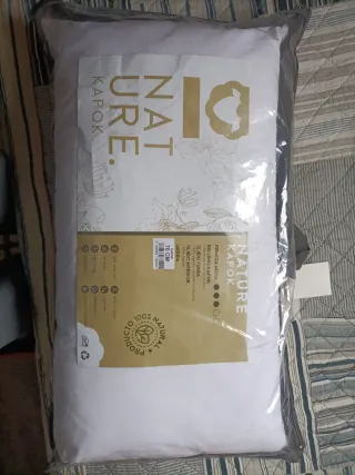 Almohada fibra natural kapok 70cm