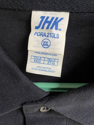 Polo JHK Hombre Azul  XXL